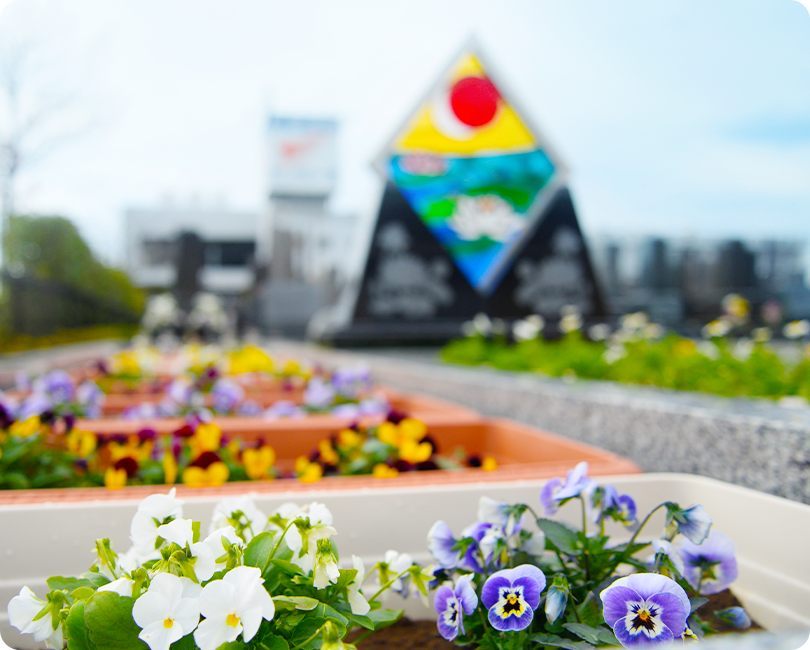 慈しみ安住の会の花壇葬(イメージ)